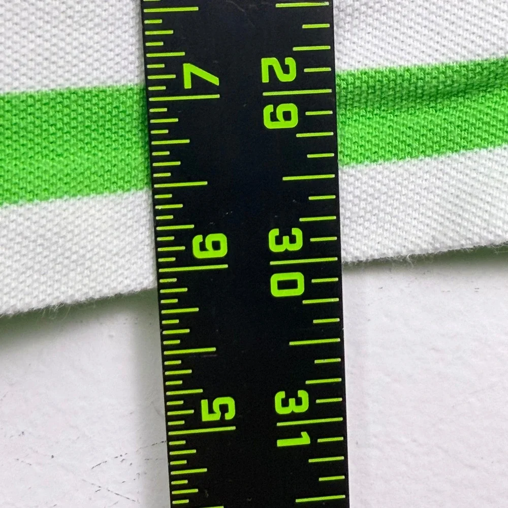 Polo Ralph Lauren Polo Shirt Mens 2XB Green White Striped Purple Pony Big & Tall